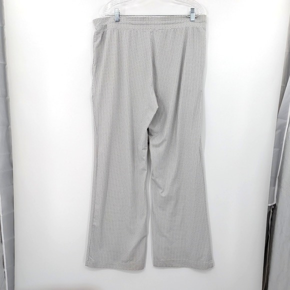 Fairway & Greene Gray Herringbone Stretch Lounge Pants Golf Athleisure Size L - Picture 2 of 8